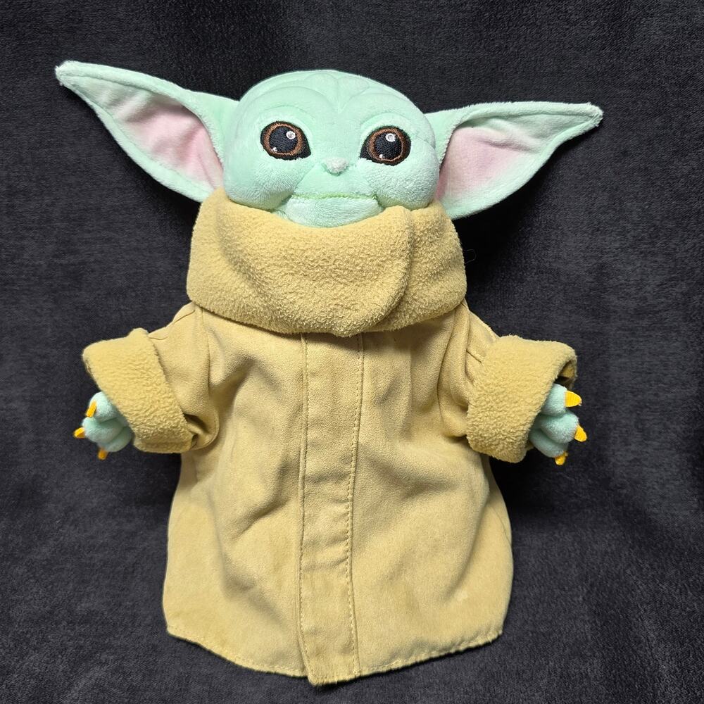 Star Wars Mandalorian Grogu Baby Yoda The Child Disney Store Stuffed Plush 11''